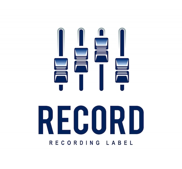 Vetor grátis record logo