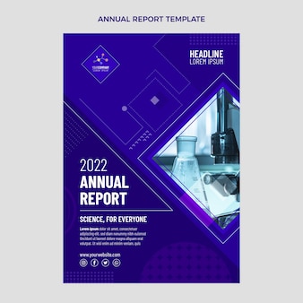 Relatório anual de ciência de design plano