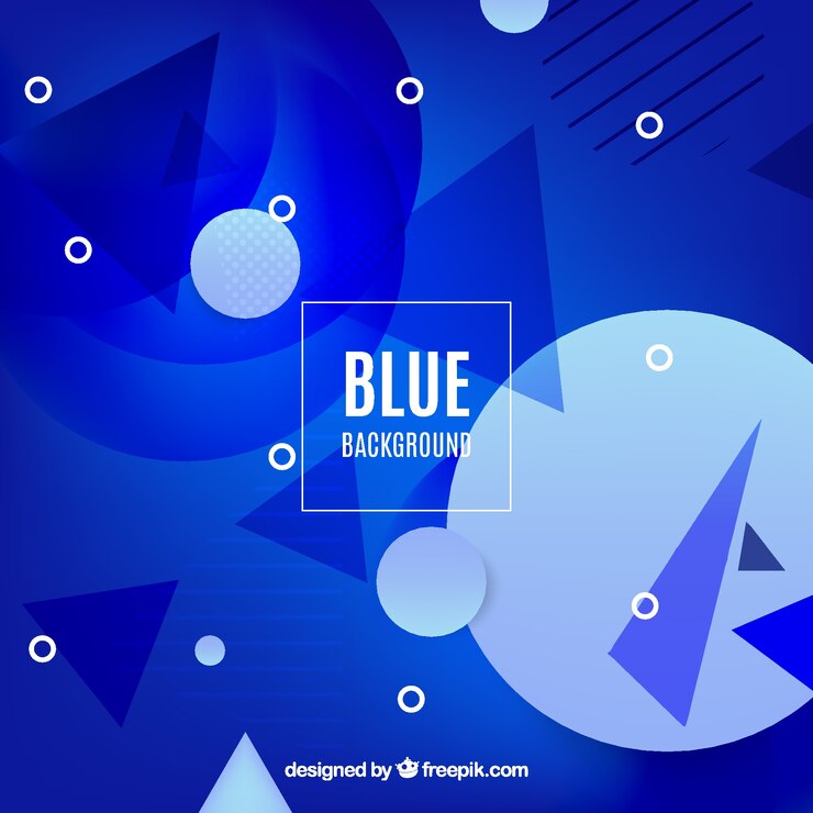 Vetor grátis resumo de fundo na cor azul