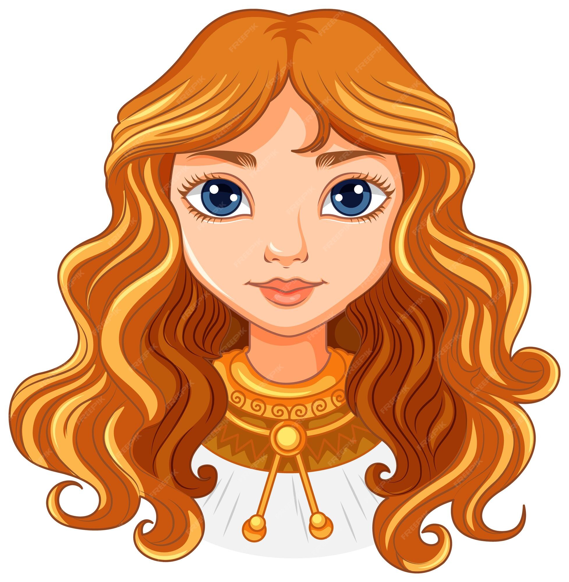 Cabelo branco mulher clipart. Download grátis.