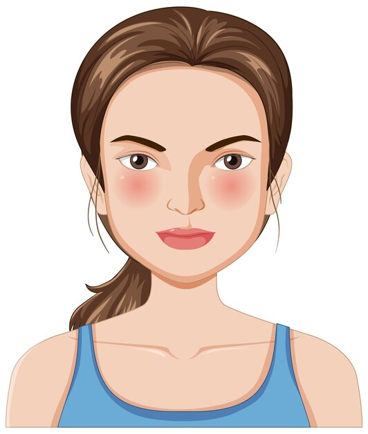 Retrato de profissional médica feminina