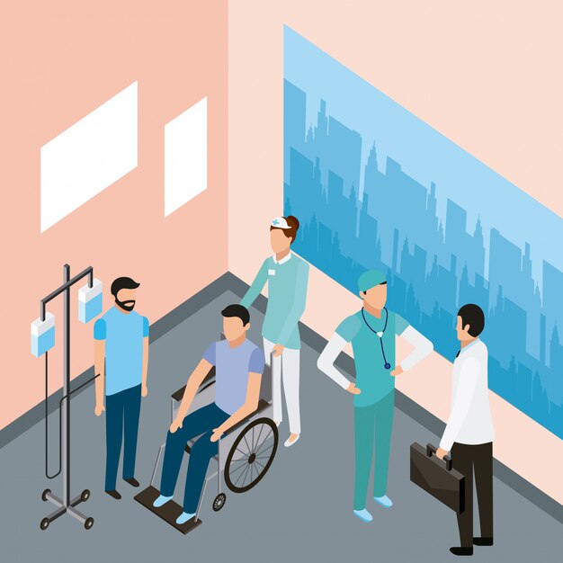 Saúde de pessoas médicas