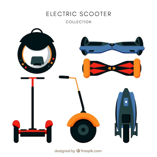 Scooters elétricos com estilo moderno