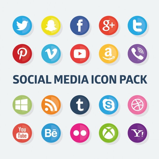 Social media logo pack