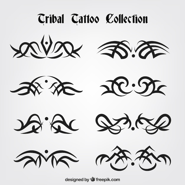 Soft tribal tattoo collection