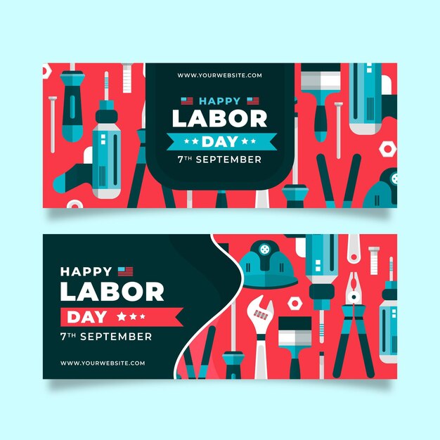 Sorteio de banners do dia do trabalho