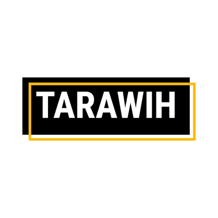 Vetor grátis tarawih guide black vector callout banner com dicas para uma experiência gratificante do ramadã