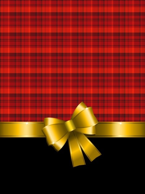 Vetor grátis tartan fundo do natal