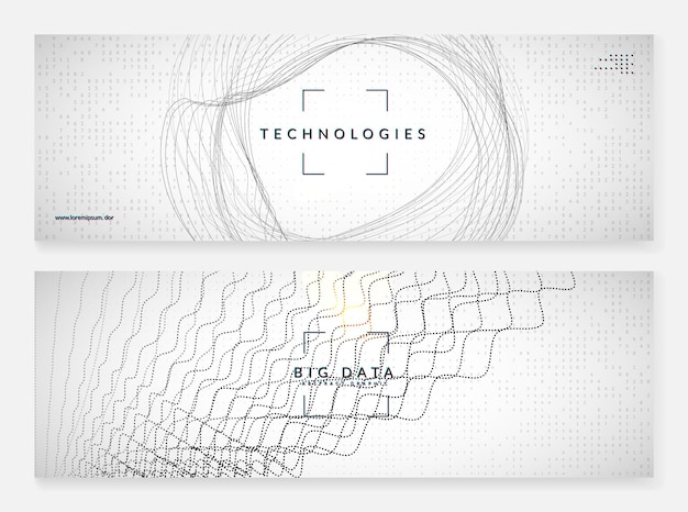 Vetor grátis tecnologia digital de computador de inovação quântica