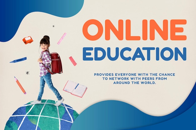 Tecnologia futura de modelo de educação online