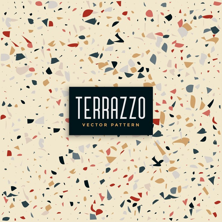 Vetor grátis telhas de mosaico abstrato de fundo