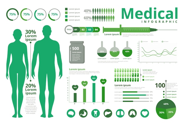 Tema de infografia médica