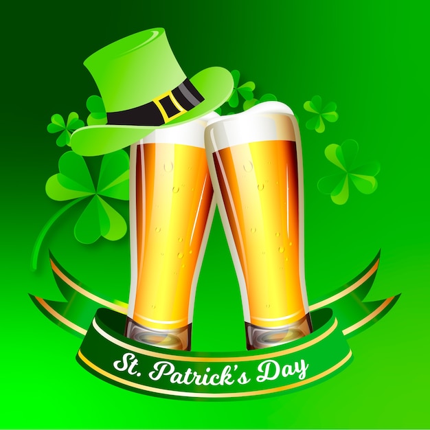 Tema realista para st. dia de patricks