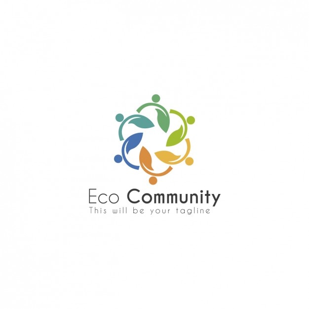 Template logo eco empresa