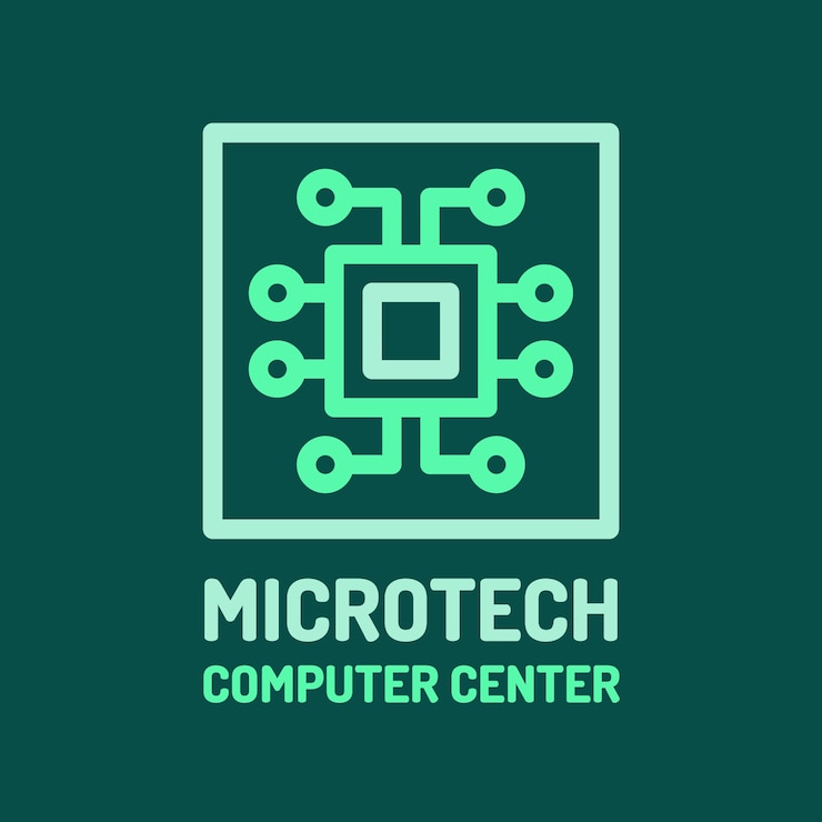 Vetor grátis template logo tecnologia