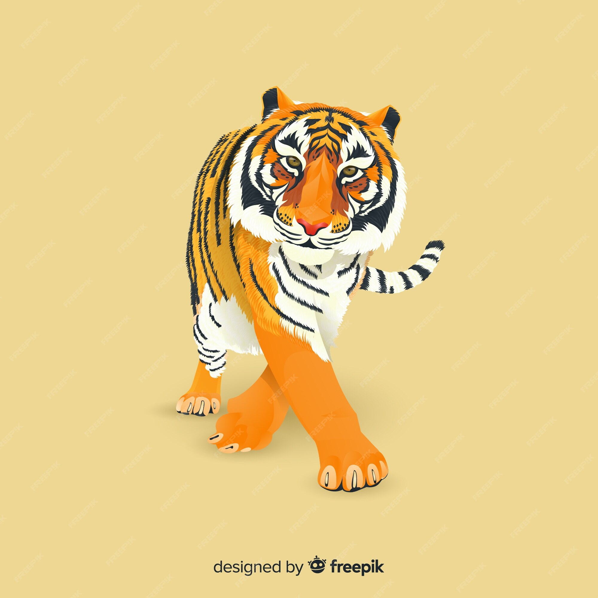 Página 8  Tigre 3d Imagens – Download Grátis no Freepik