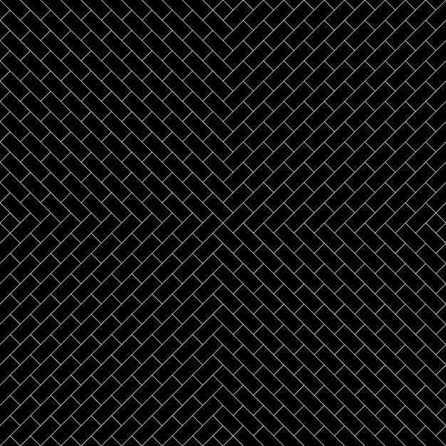 Vetor grátis tijolos fundo preto padrão