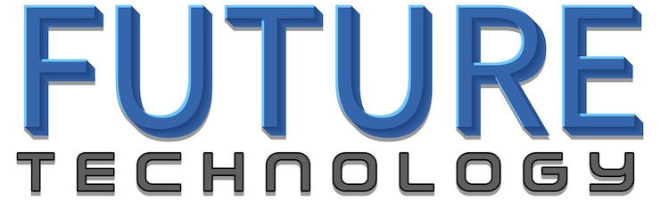 Vetor grátis um banner de sinal de tecnologia do futuro