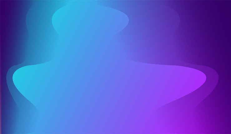 Vetor grátis um fundo azul e roxo com um fundo desfocado.