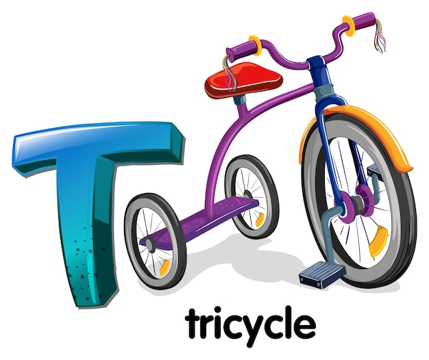 Uma letra t para triciclo