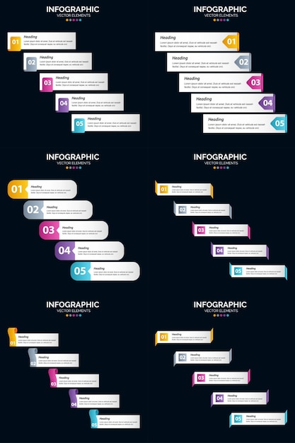 Use infográficos vetoriais para tornar sua apresentação mais envolvente e interessante