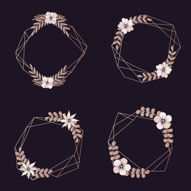 Variedade de bordas geométricas de casamento