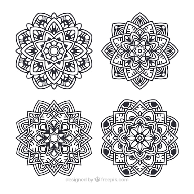 Mandalas Colorir Imagens – Download Grátis no Freepik