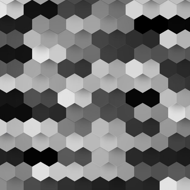 Vector abstrato cor 3d hexagonal.