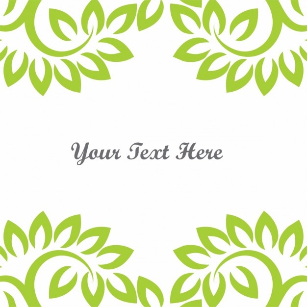 Vetor grátis vector frame decorativo elemento elegante para o lugar modelo de design para a beira textfloral