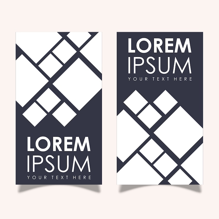 Vetor grátis vector leaflet banner designs