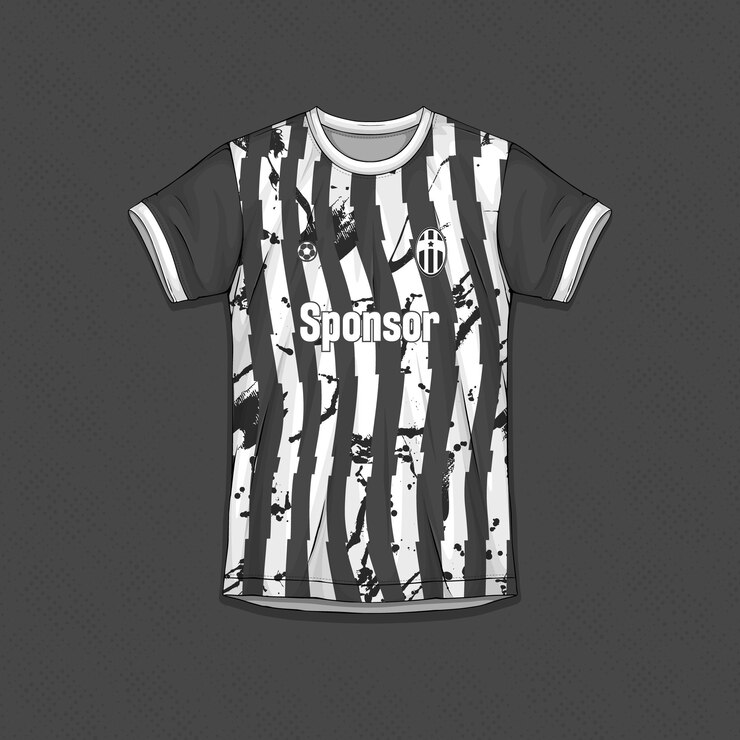 Vetor grátis vectores de vestuário esportivo de alta qualidade texturas de t-shirts atléticos personalizáveis