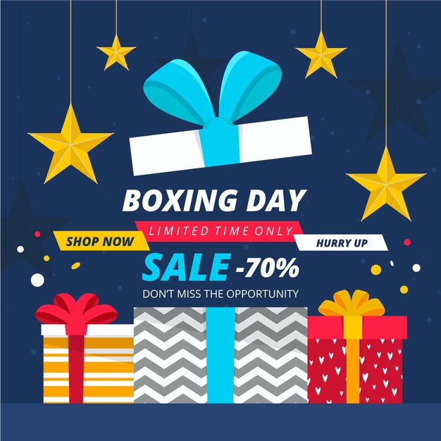 Venda de boxing day design plano