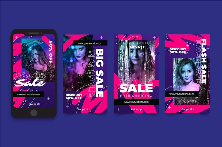 Vetor grátis vendas no design de smartphones