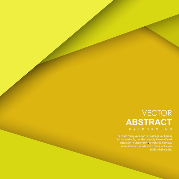 Vetor abstrato amarelo