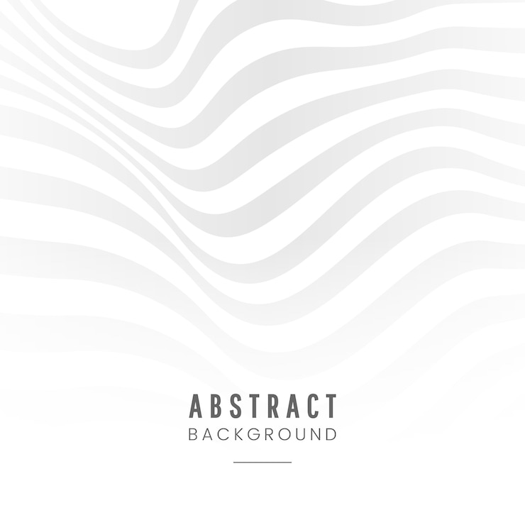 Vetor de design de fundo abstrato branco