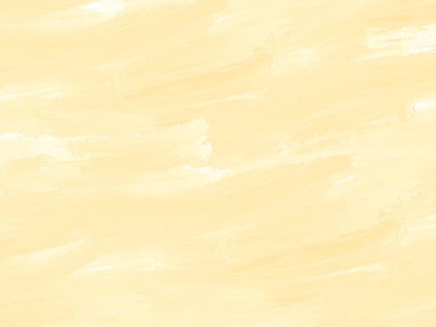 Vetor grátis vetor de fundo de textura de aquarela amarelo suave abstrato