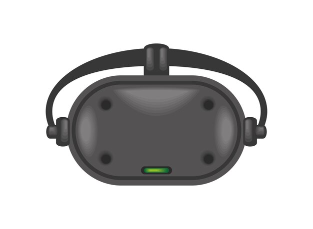 Vetor grátis vetor de ilustração isolado de tecnologia vr