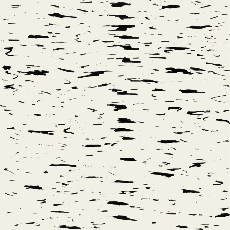 Vetor grátis vetor sem costura padrão textura de fundo abstrato com ilustração monocromática de manchas pretas