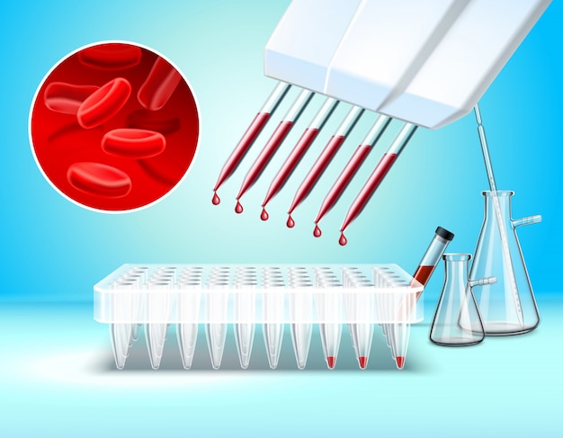 Vidraria e composição de testes