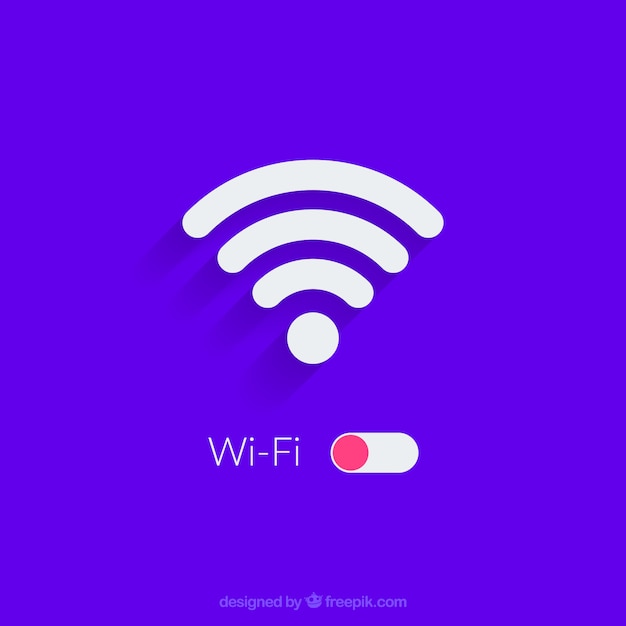 Wifi design de fundo