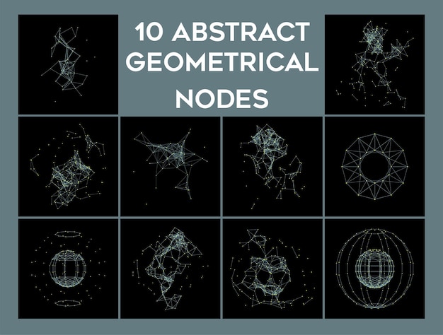 10 nós geométricos abstratos