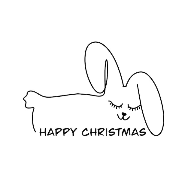 2023 ano do coelho cute christmas bunny symbol do ano novo chinês