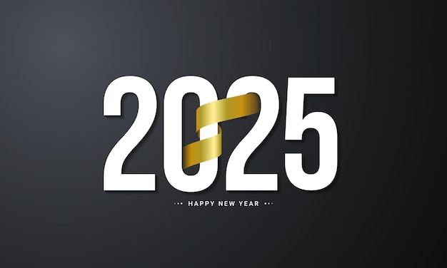 2025 feliz ano novo desenho de fundo
