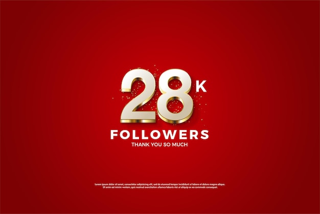 28k seguidores com figuras de prata 3d realistas.
