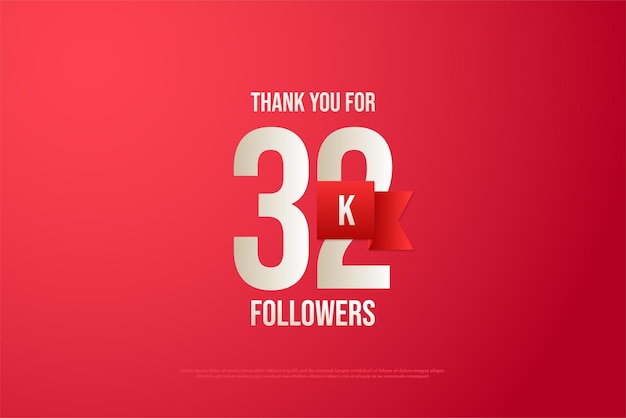 32k seguidores com conceito simples e limpo