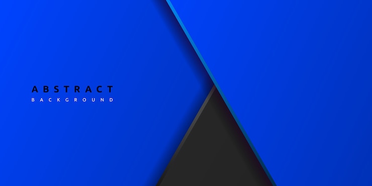 Vetor 3d abstrato azul superfície fundo geométrico