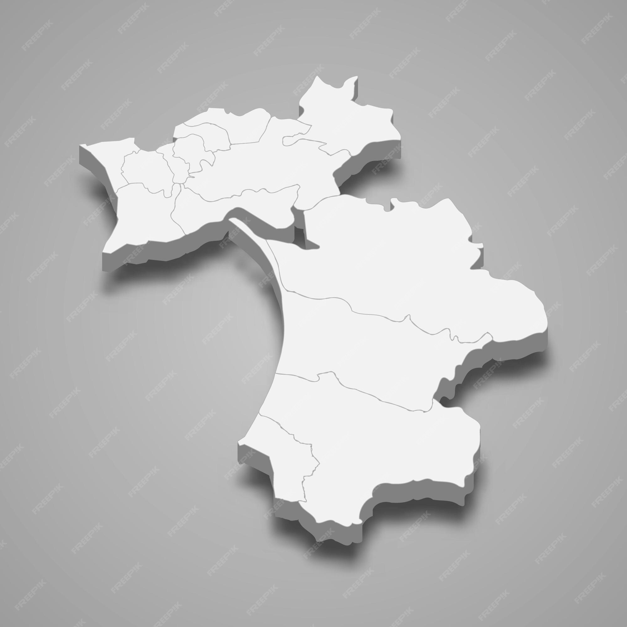 Mapa Setubal Portugal de parede