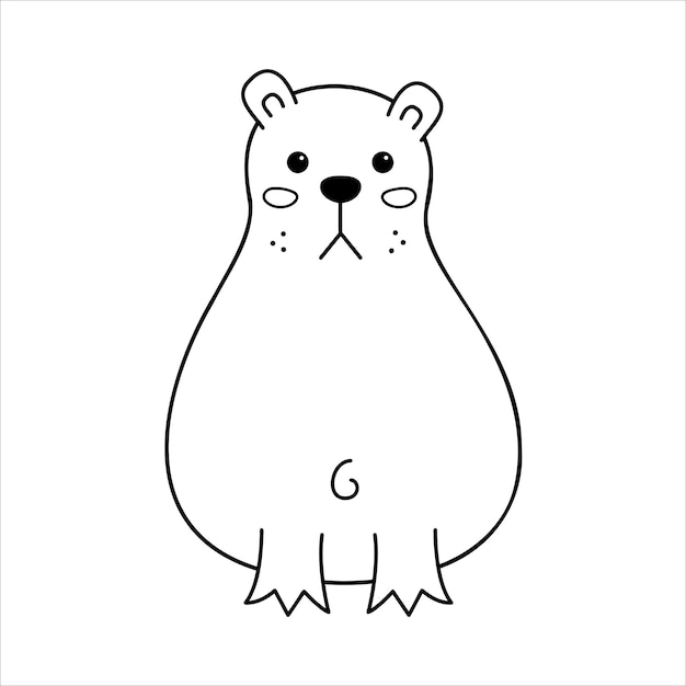 4 Capibara triste