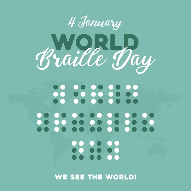 4 de janeiro Dia Mundial do Braille