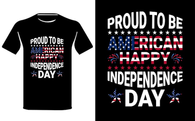 4 de Julho T-shirt Design